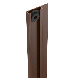 Durapost Cover Strip For U Channel - 2100mm Sepia Brown