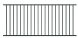 Steel Fortitude Fixed Railing Panel - 2370mm x 1016mm