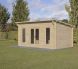 Elmley Log Cabin - 24kg Polyester Felt Plus Underlay Double Glazed - 5000mm x 3000mm