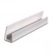 Internal Wall Panel Edge Trim - 2600mm White - For 8mm Bathroom/ Kitchen/ Ceiling Panels