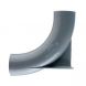 Halifax Cast Iron Drainage Long Radius Heel Rest Bend - 88 Degree x 100mm