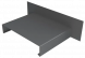 Aluminium Coping Upstand for 241-300mm Wall - 360mm Anthracite Grey