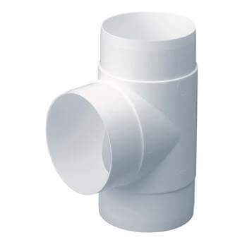 Monsoon Round Ventilation Duct Tee - 100mm