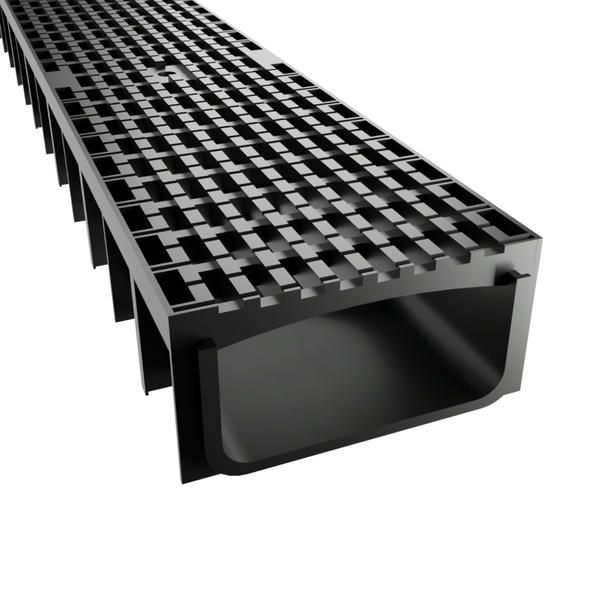 Lite Aqua Channel Drain Composite Grating Class A15 - 1mtr