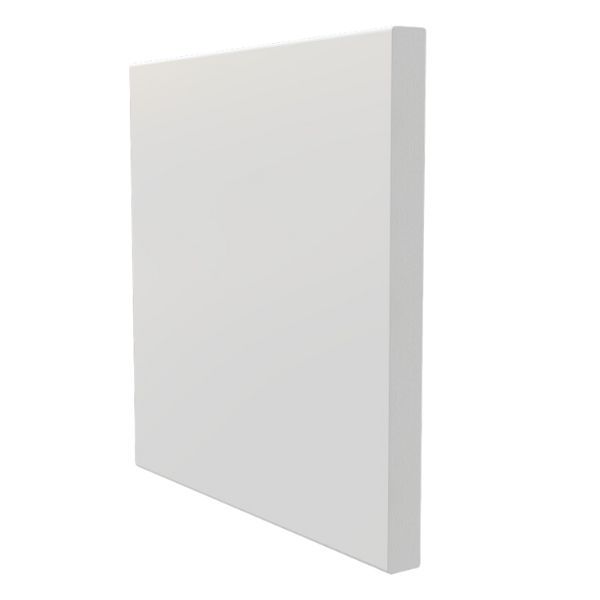 Flat Fascia Board - 175mm x 16mm x 5mtr White - Pack of 2