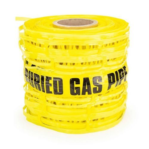 Detectable Underground Warning Mesh - Gas Main 230mm x 100mtr