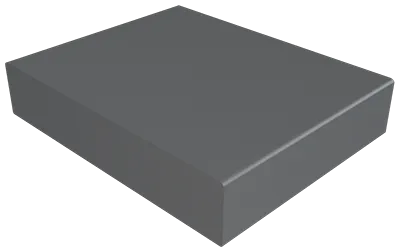 Aluminium Coping Stop End for 200-250mm Wall - 310mm Anthracite Grey