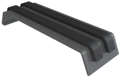 Aluminium Coping Union for 241-300mm Wall - 360mm Anthracite Grey