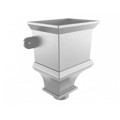 Cast Aluminium Round Victrix Hopper - 76mm PPC Finish