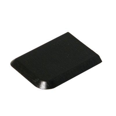 FloPlast Cover Board End Cap - 50mm Black Ash