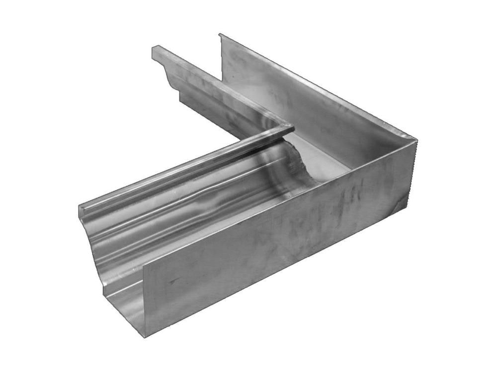 Zinc Large Ogee Gutter Internal Corner - 135 Degree x 145mm