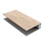 Foresta Wood Effect Cladding Two-Part Edge Trim - 3mtr Sheffield Oak