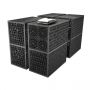 Rainsmart Ellipse Soakaway Set Flat-Packed with Silt Trap & Lid 1 Cubic Metre