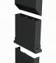 Subfloor Ventilation Vertical Extension Sleeve For G960 - Black