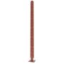 Steel Dual Post For Casting For Privacy Screen - 300mm x 60mm x 60mm Steel Corten