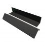 Standard Woodgrain / Grooved Composite Decking Corner Trim - 41mm x 41mm x 3600mm Charcoal