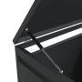 Ecoscape Double Bin Store with Lid - 1320mm x 800mm x 1160mm Charcoal