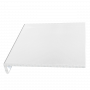 Cover Board - 175mm x 10mm x 5mtr White Woodgrain - Pack of 2