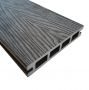 Standard Woodgrain / Grooved Composite Decking Board - 135mm x 3600mm Grey