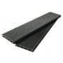 Standard Woodgrain / Grooved Composite Decking Board - 135mm x 3600mm Grey