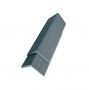 Standard Slatted Composite Cladding Angle Trim  - 50mm x 3.6mtr Grey