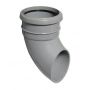 FloPlast Ring Seal Soil Pipe Shoe - 110mm Grey