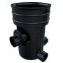 Soakaway SiltGuard Silt Trap C/W Catchpit and Filter with Lid - 600mm Deep x 300mm Diameter