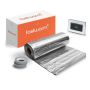 Fastwarm Electric Underfloor Heating Foil Mat - 1m2 - Fastwarm Touch White Thermostat