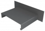 Aluminium Coping Upstand for 241-300mm Wall - 360mm Anthracite Grey