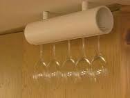 White Soil Pipe Glass rack